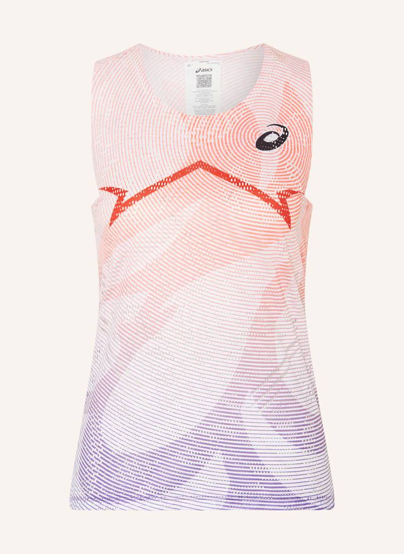 Asics Lauftop Metaspeed Singlet weiss von ASICS