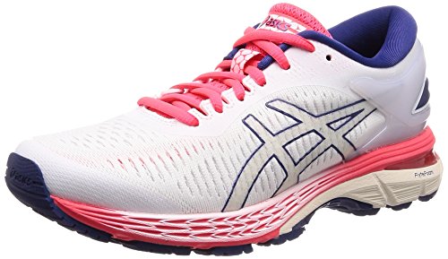 Asics Mädchen Gel-Kayano 25 Laufschuhe, Weiß (White/White), 35.5 EU von ASICS