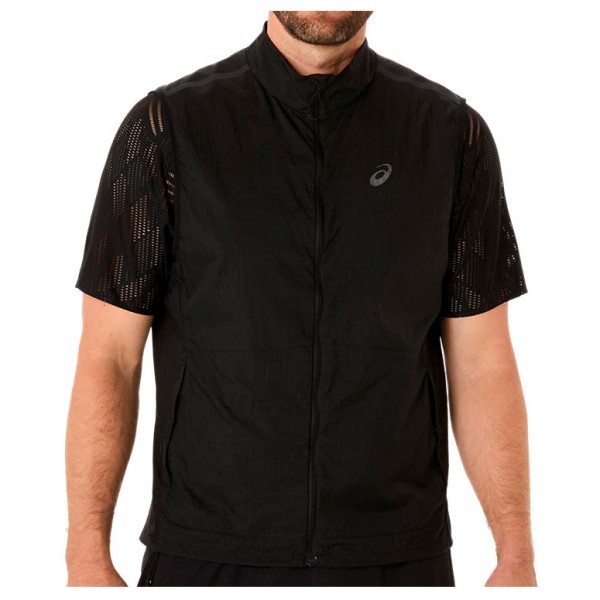 Asics - Metarun Packable Gilet - Laufweste Gr S schwarz von ASICS