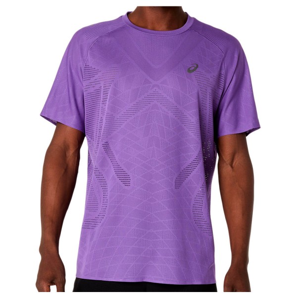 Asics - Metarun S/S Top - Laufshirt Gr XL lila von ASICS