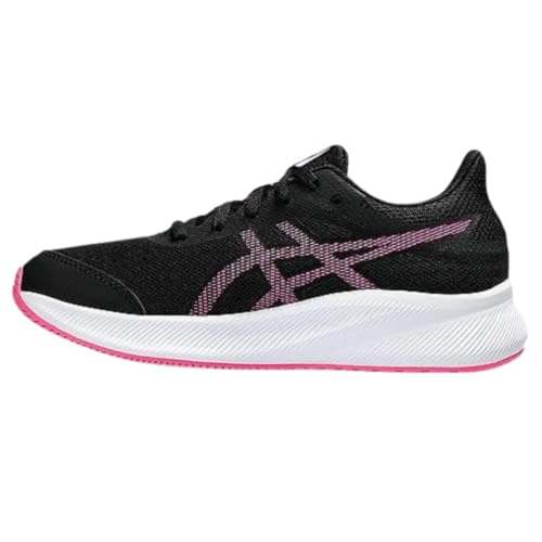 Asics Patriot 13 GS Sneaker, Black/Hot Pink, 33.5 EU von ASICS