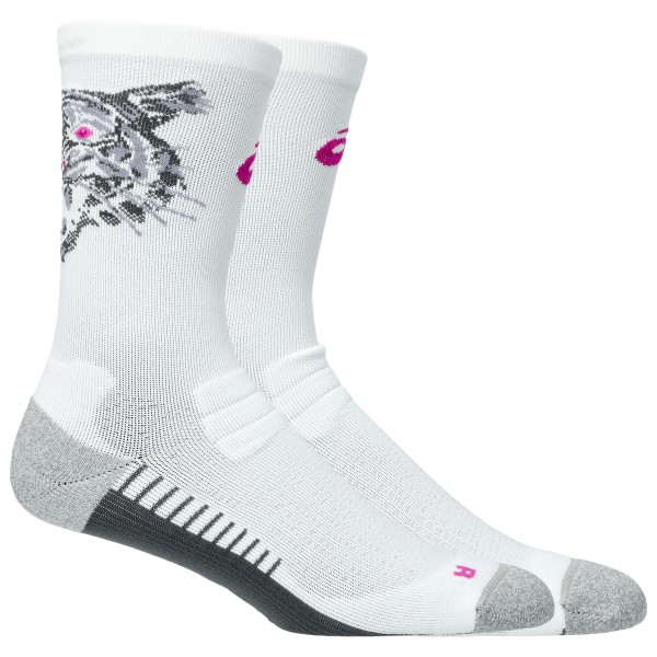 Asics - Performance Run Sock Crew - Laufsocken Gr 47-49 - IV weiß/grau von ASICS