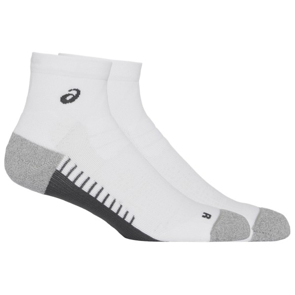 Asics - Performance Run Sock Quarter - Laufsocken Gr 47-49 - IV weiß/grau von ASICS