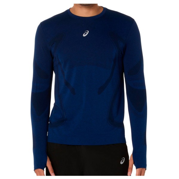 Asics - Road Seamless L/S Top - Laufshirt Gr XL blau von ASICS
