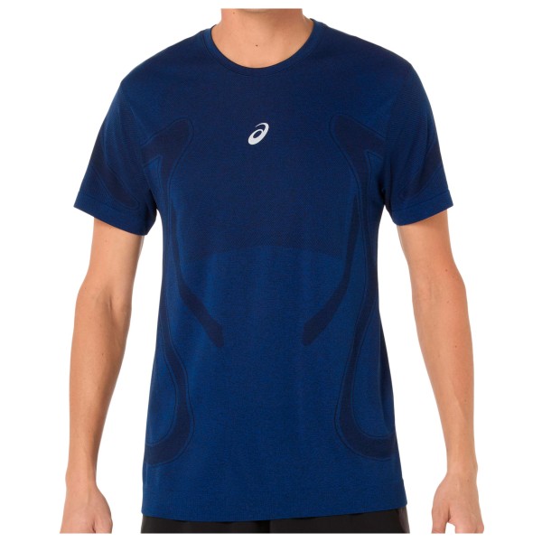 Asics - Road Seamless S/S Top - Laufshirt Gr XL blau von ASICS