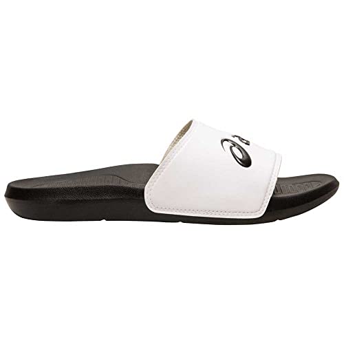 Asics Unisex 1173A006-101_41,5 Slides, White, 41.5 EU von ASICS