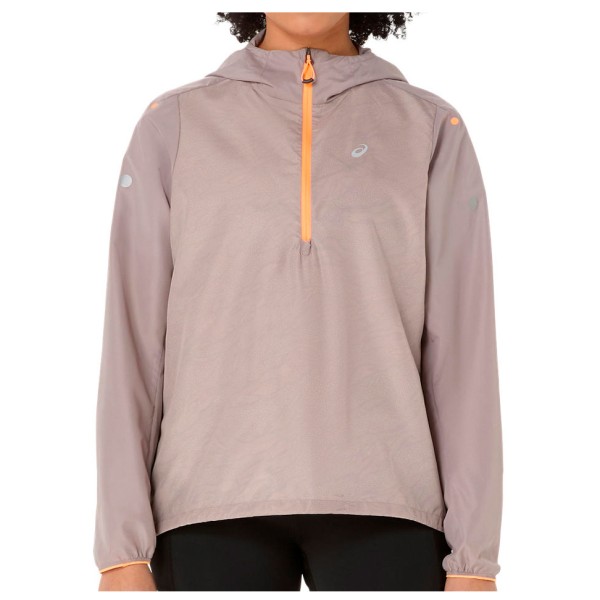 Asics - Women's Fujitrail Packable Windbreaker - Laufjacke Gr L rosa von ASICS