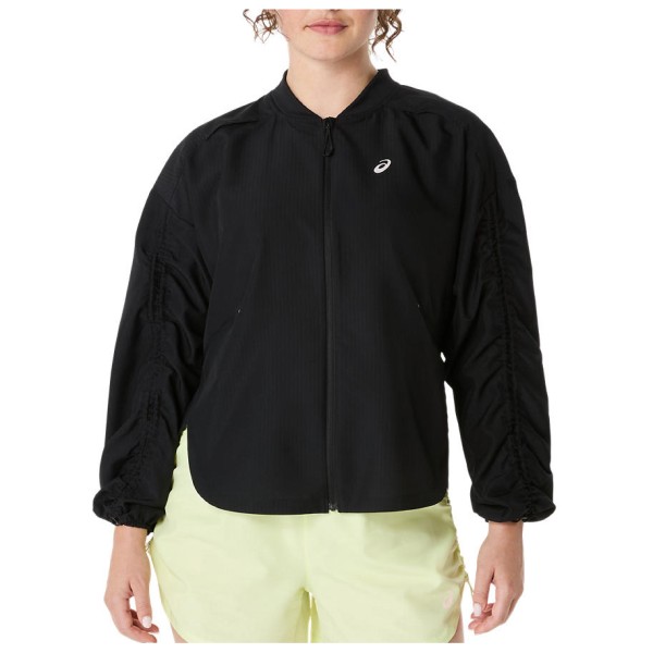 Asics - Women's Nagino Run Adjustable Jacket - Laufjacke Gr L schwarz von ASICS