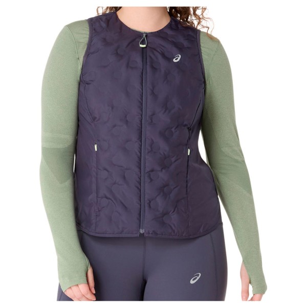 Asics - Women's Nagino Run Padded Gilet - Laufweste Gr XL bunt von ASICS
