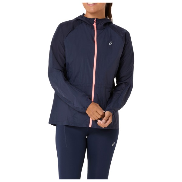 Asics - Women's Road Packable Jacket - Laufjacke Gr L blau von ASICS