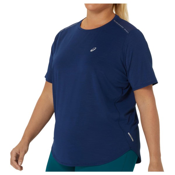 Asics - Women's Road S/S Top - Laufshirt Gr M blau von ASICS