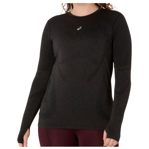 Asics - Women's Road Seamless L/S Top - Laufshirt Gr S schwarz von ASICS