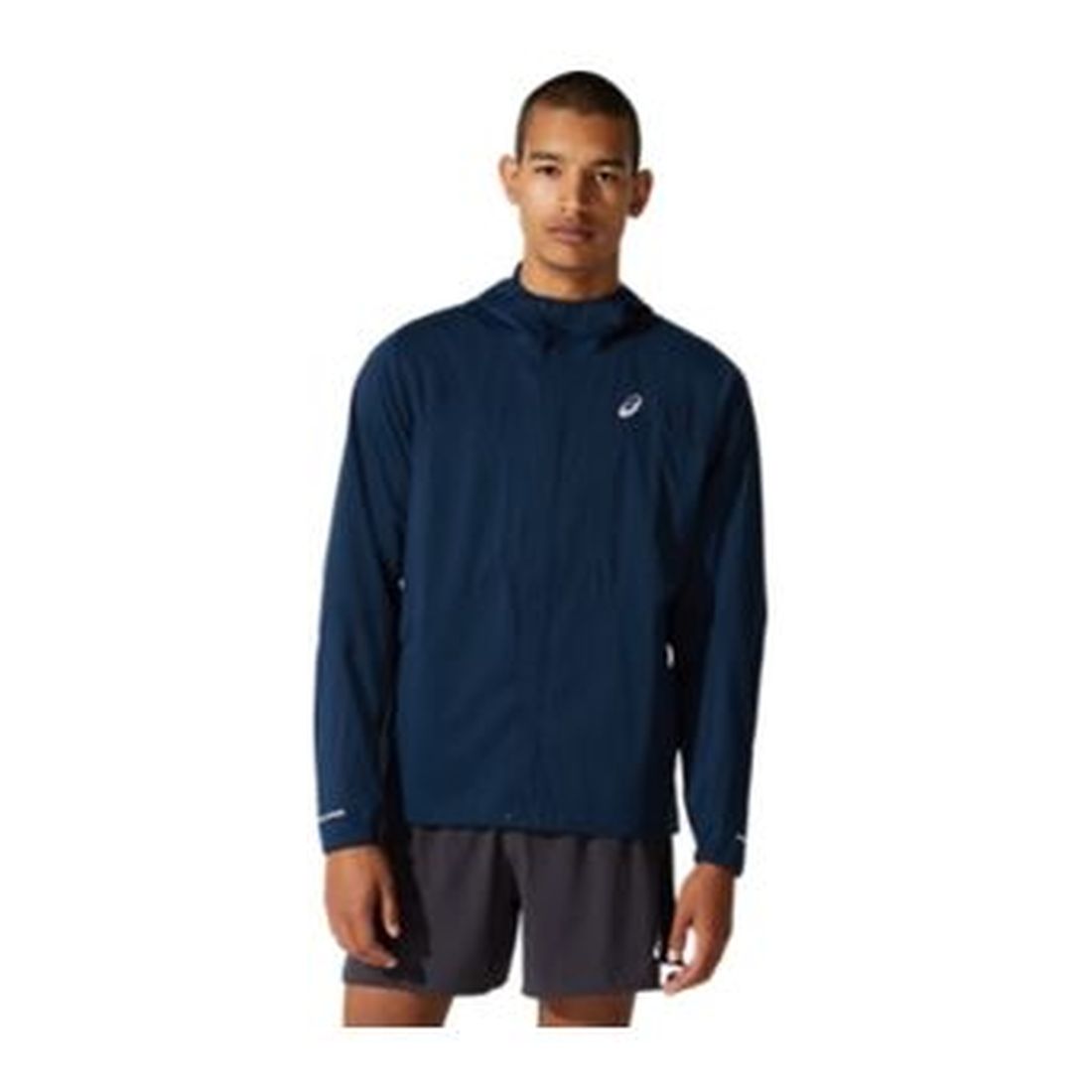 asics ACCELERATE JACKET Herren Laufjacke blau Gr. S von ASICS