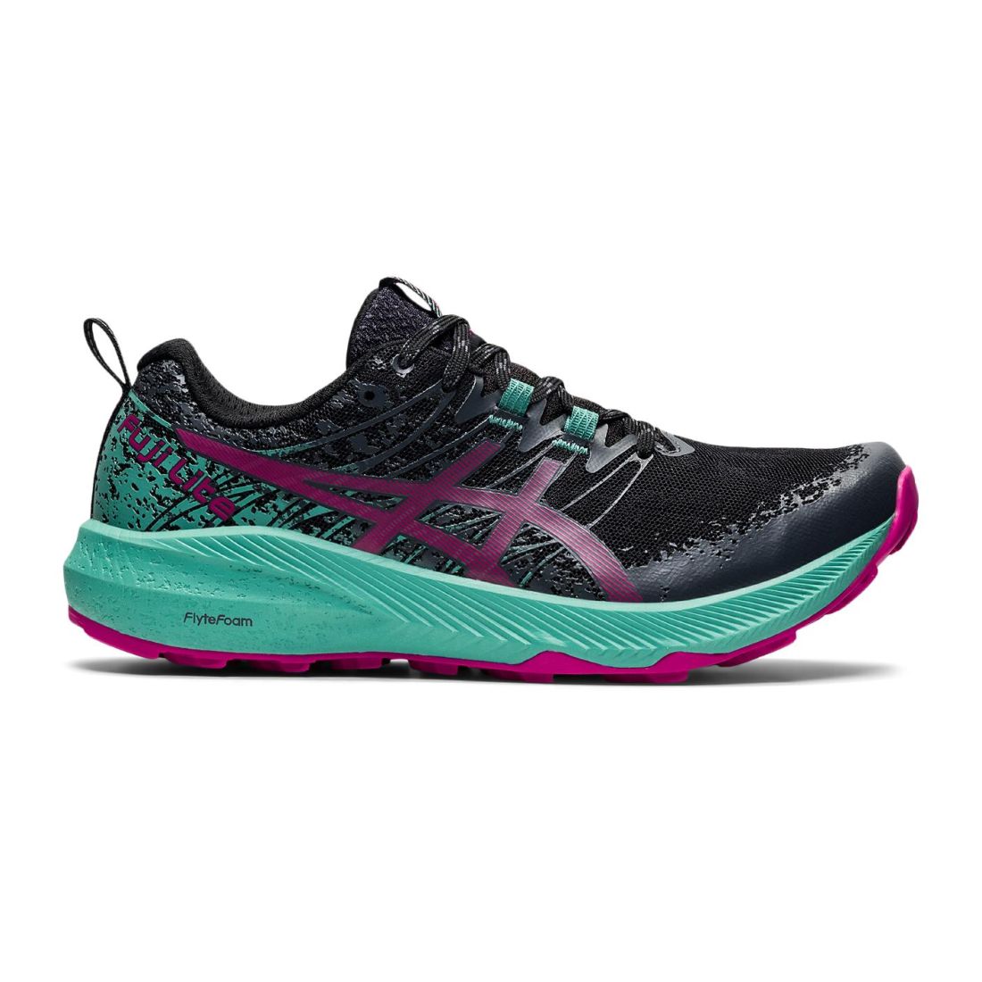 asics FUJI LITE 2 Damen Laufschuhe Schwarz Gr. 37 von ASICS