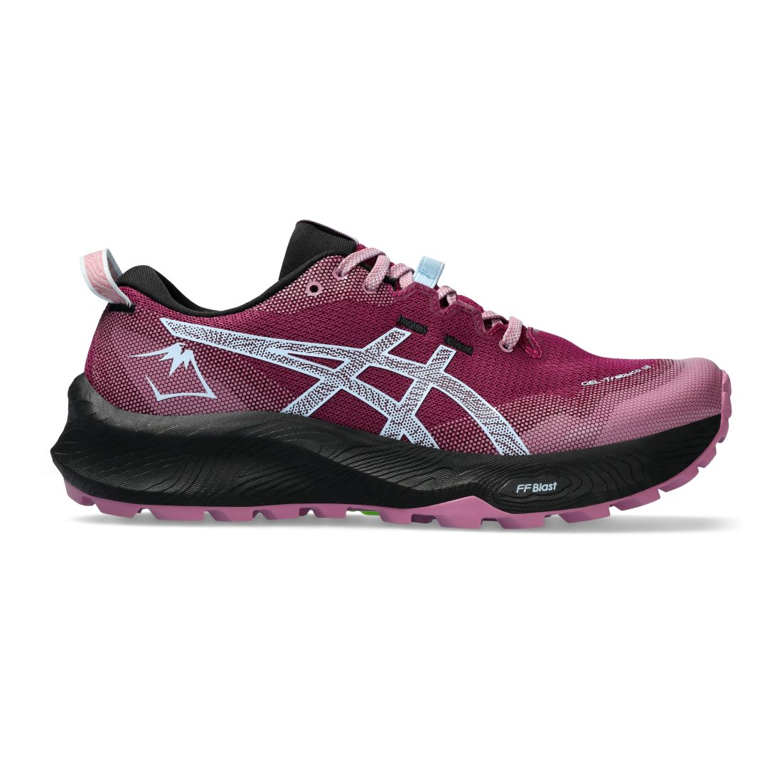 asics GEL-TRABUCO 12 Damen Laufschuhe violett Gr. 40,5 von ASICS