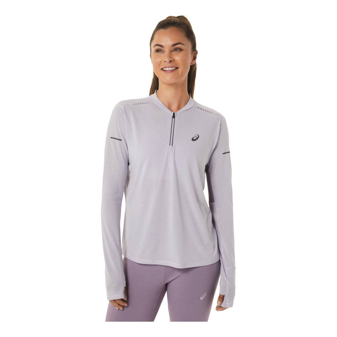 asics METARUN 1/2 ZIP LS TOP Damen Laufshirt Gr. S von ASICS