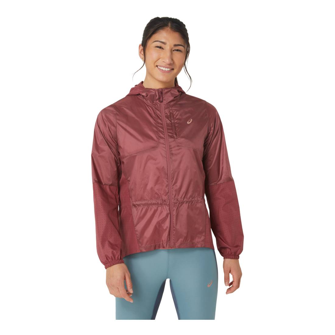 asics NAGINO PACKABLE RUN JACKET Damen Gr. M von ASICS