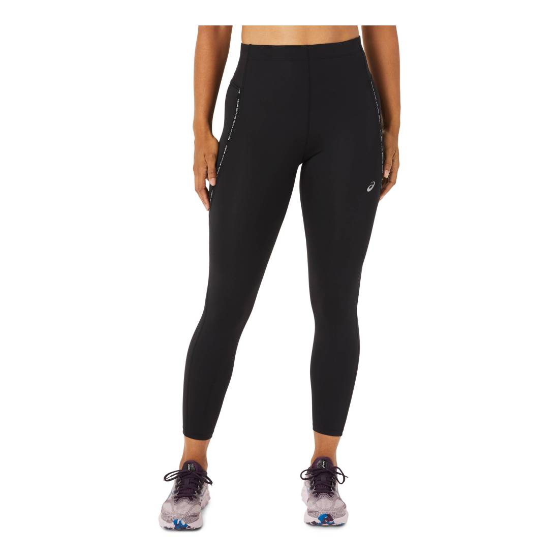 asics RACE HIGH WAIST TIGHT Damen Laufhose Gr. M von ASICS