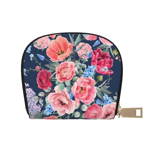 ASKFNASDKMFN Dia de Los Muertos Day of The Dead Wallet Vielflieger – Bordkarte und Reisekartenhalter, 9 x 11 cm, A35, 9X11CM von ASKFNASDKMFN