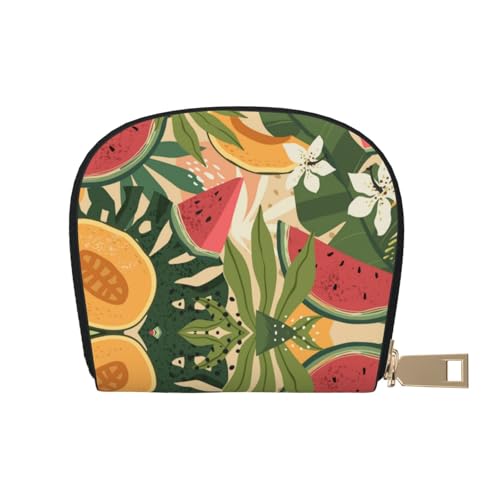 ASKFNASDKMFN Exotic Friut Geldbörse Kreuzfahrtschiff Passagiere – Kabinenschlüssel und Ladekartenetui 9 x 11 cm, A4, 9X11CM von ASKFNASDKMFN