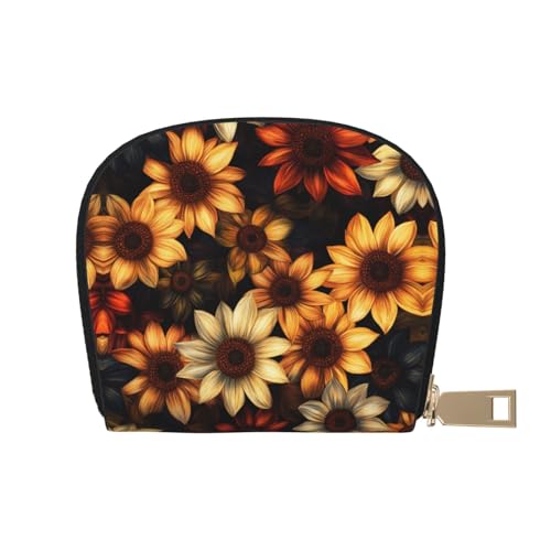 ASKFNASDKMFN Geldbörse mit Blumenmuster, Kreuzfahrtschiff, Passagiere, Kabinenschlüssel und Ladekartenetui, 9 x 11 cm, A23, 9X11CM von ASKFNASDKMFN