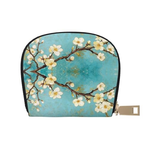 ASKFNASDKMFN Geldbörse mit Blumenmuster, Kreuzfahrtschiff, Passagiere, Kabinenschlüssel und Ladekartenetui, 9 x 11 cm, A8, 9X11CM von ASKFNASDKMFN