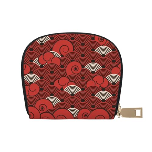 ASKFNASDKMFN Geldbörse mit Leopardenmuster, technisch versierte Benutzer – RFID-geschützte Kartenaufbewahrung, 9 x 11 cm, A10, 9X11CM von ASKFNASDKMFN