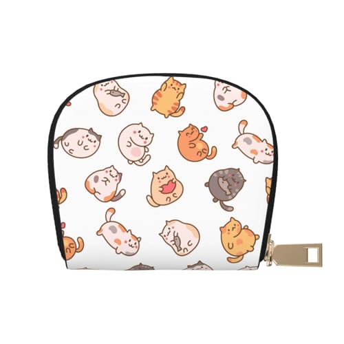 ASKFNASDKMFN Geldbörse mit Leopardenmuster, technisch versierte Benutzer – RFID-geschützte Kartenaufbewahrung, 9 x 11 cm, A3, 9X11CM von ASKFNASDKMFN