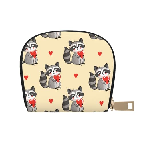 ASKFNASDKMFN Niedliches Häschen mit Regenbogen-Brieftasche, Gamer, Arcade- und Geschenkkartenetui, 9 x 11 cm, A21, 9X11CM von ASKFNASDKMFN