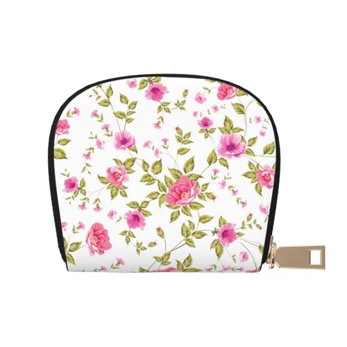 ASKFNASDKMFN Niedliches Häschen mit Regenbogen-Brieftasche, Gamer, Arcade- und Geschenkkartenetui, 9 x 11 cm, A29, 9X11CM von ASKFNASDKMFN