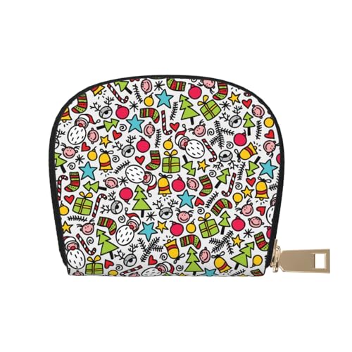 ASKFNASDKMFN Süße Hirsch-Geldbörse, Strandbesucher, wasserabweisendes Kartenetui, 9 x 11 cm, A10, 9X11CM von ASKFNASDKMFN