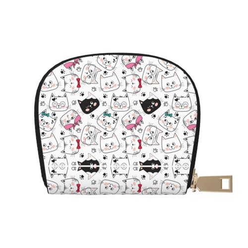 ASKFNASDKMFN Süße Hirsch-Geldbörse, Strandbesucher, wasserabweisendes Kartenetui, 9 x 11 cm, A33, 9X11CM von ASKFNASDKMFN