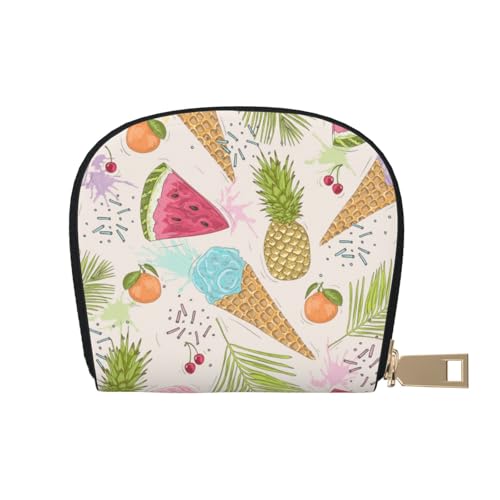 ASKFNASDKMFN Süße Hirsch-Geldbörse, Strandbesucher, wasserabweisendes Kartenetui, 9 x 11 cm, a25, 9X11CM von ASKFNASDKMFN