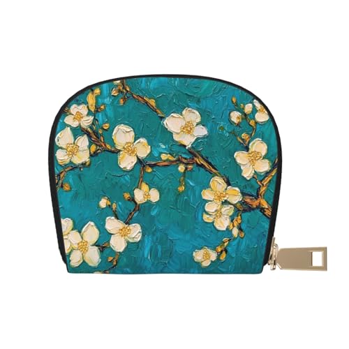 ASKFNASDKMFN Wildblumen-Geldbörse, technisch versierte Benutzer, RFID-geschützte Kartenaufbewahrung, 9 x 11 cm, A18, 9X11CM von ASKFNASDKMFN