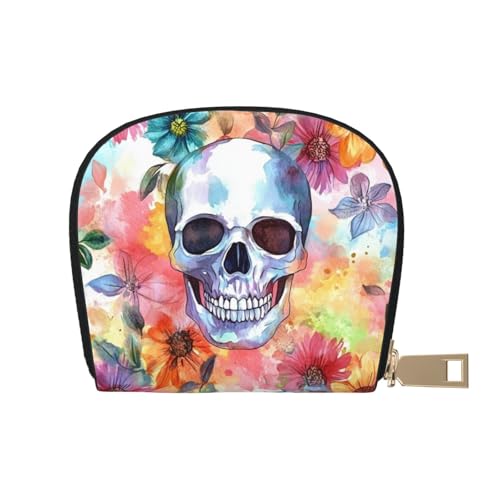 ASKFNASDKMFN Wildblumen-Geldbörse, technisch versierte Benutzer, RFID-geschützte Kartenaufbewahrung, 9 x 11 cm, A35, 9X11CM von ASKFNASDKMFN