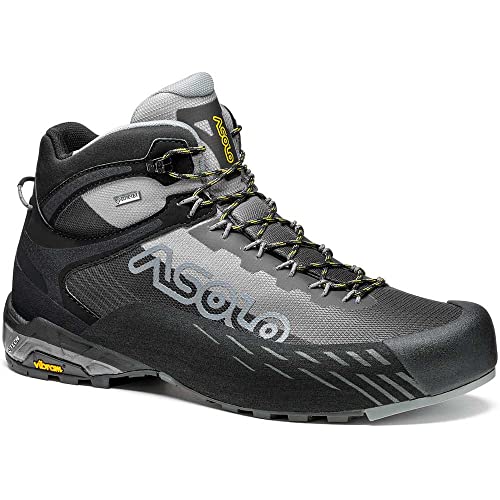 ASOLO Unisex Eldo Mid Gv mm Bergstiefel, Schwarz grau ASOLO Unisex Eldo Mid Gv mm Bergstiefel, Schwarz grau von ASOLO