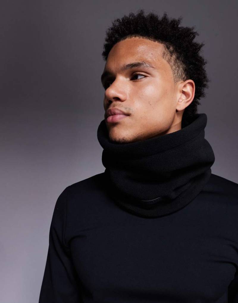 4505 - Ski - Fleece-Rundschal in Schwarz von ASOS 4505 Ski & Snow