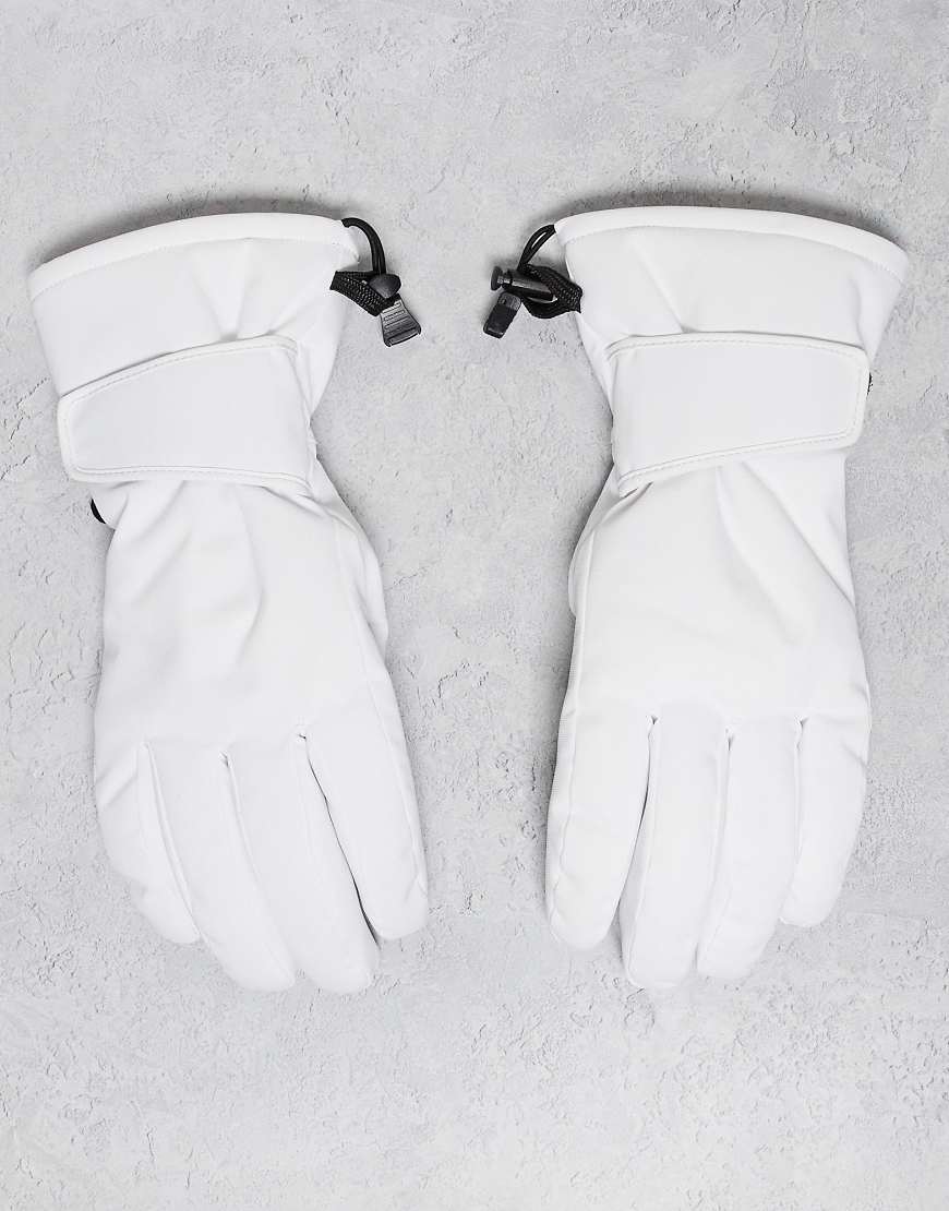 4505 - Ski - Isolierende, wasserabweisende Handschuhe in Weiß von ASOS 4505 Ski & Snow