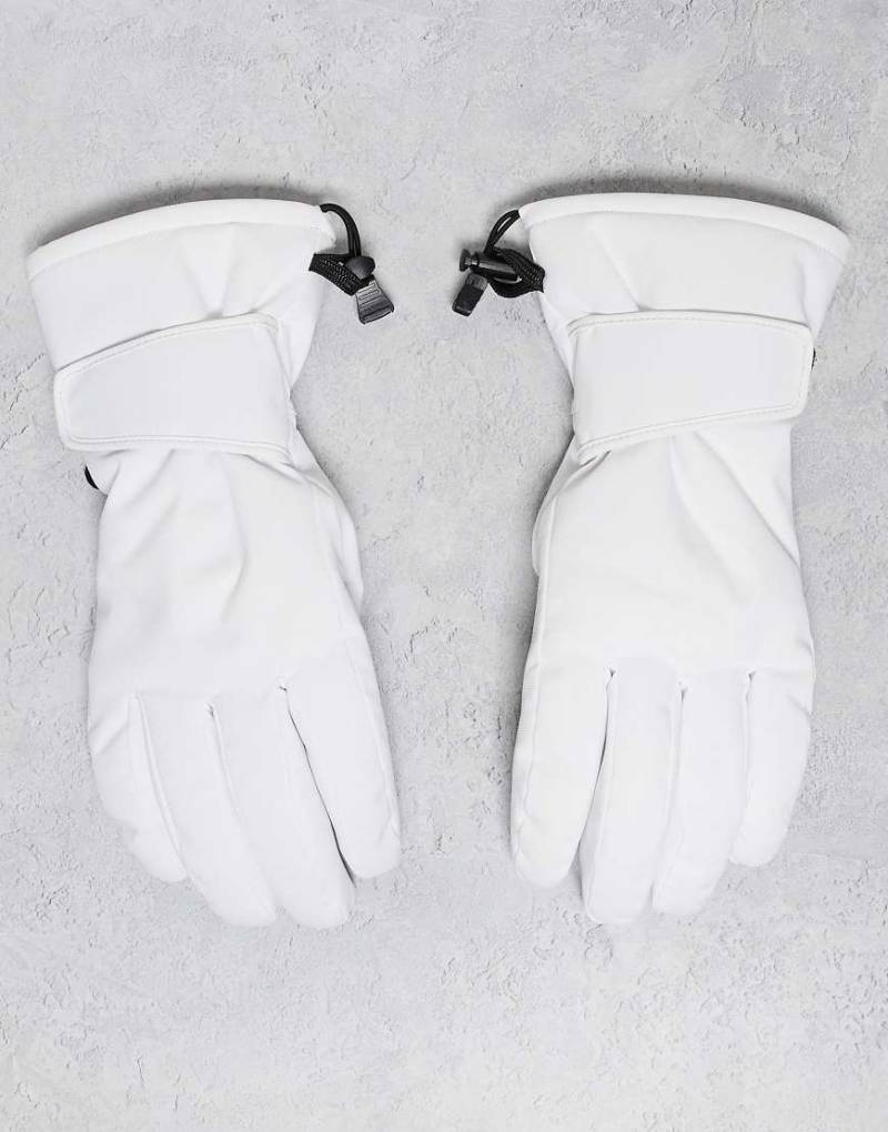 4505 - Ski - Isolierende, wasserabweisende Handschuhe in Weiß von ASOS 4505 Ski & Snow