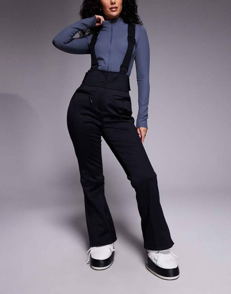 ASOS 4505 Hourglass Ski - Wasserabweisende, ausgestellte Softshell-Skihose in Schwarz von ASOS 4505 Ski & Snow