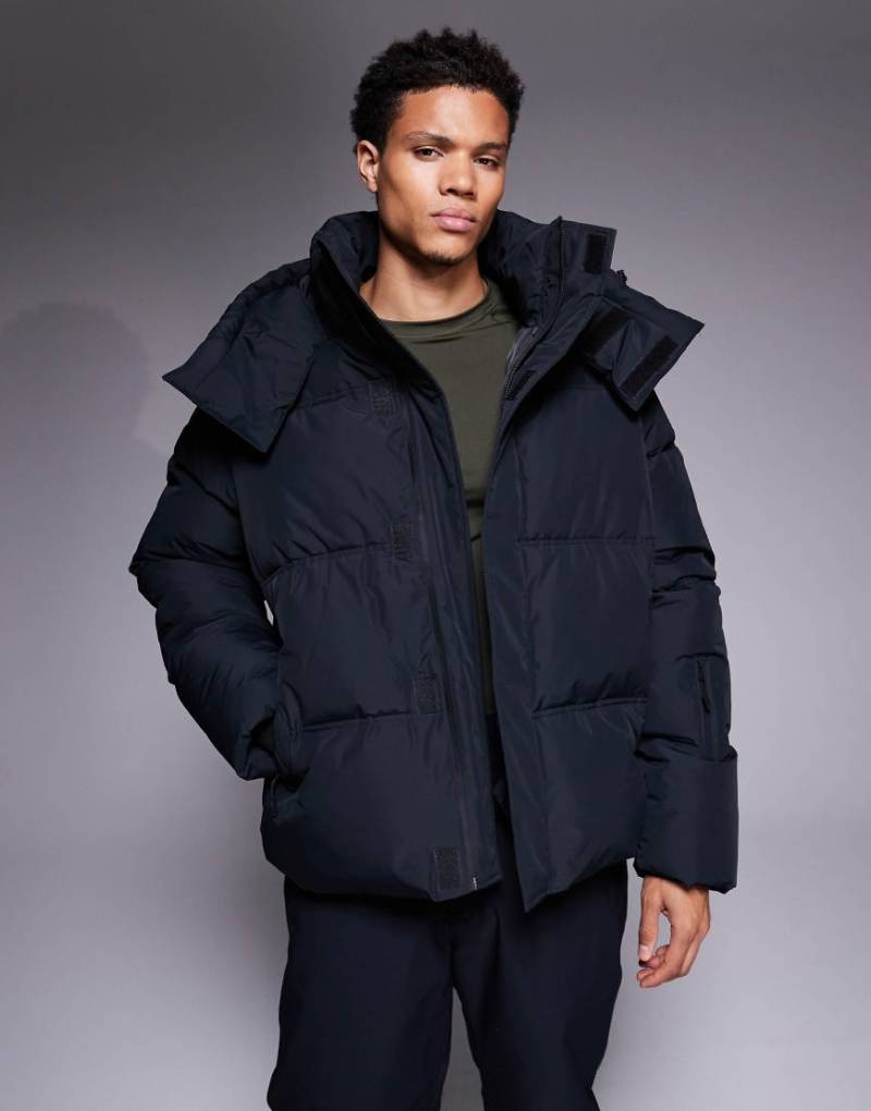 ASOS 4505 - Ski - Wasserabweisende, isolierte Pufferjacke in Schwarz von ASOS 4505 Ski & Snow