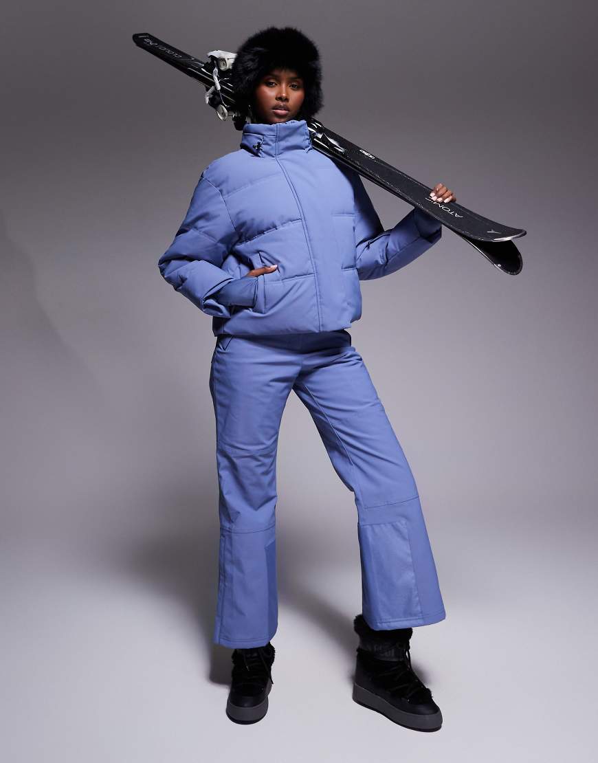 ASOS 4505 - Ski - Wasserabweisende Skihose in Kreideblau mit geradem Schnitt von ASOS 4505 Ski & Snow