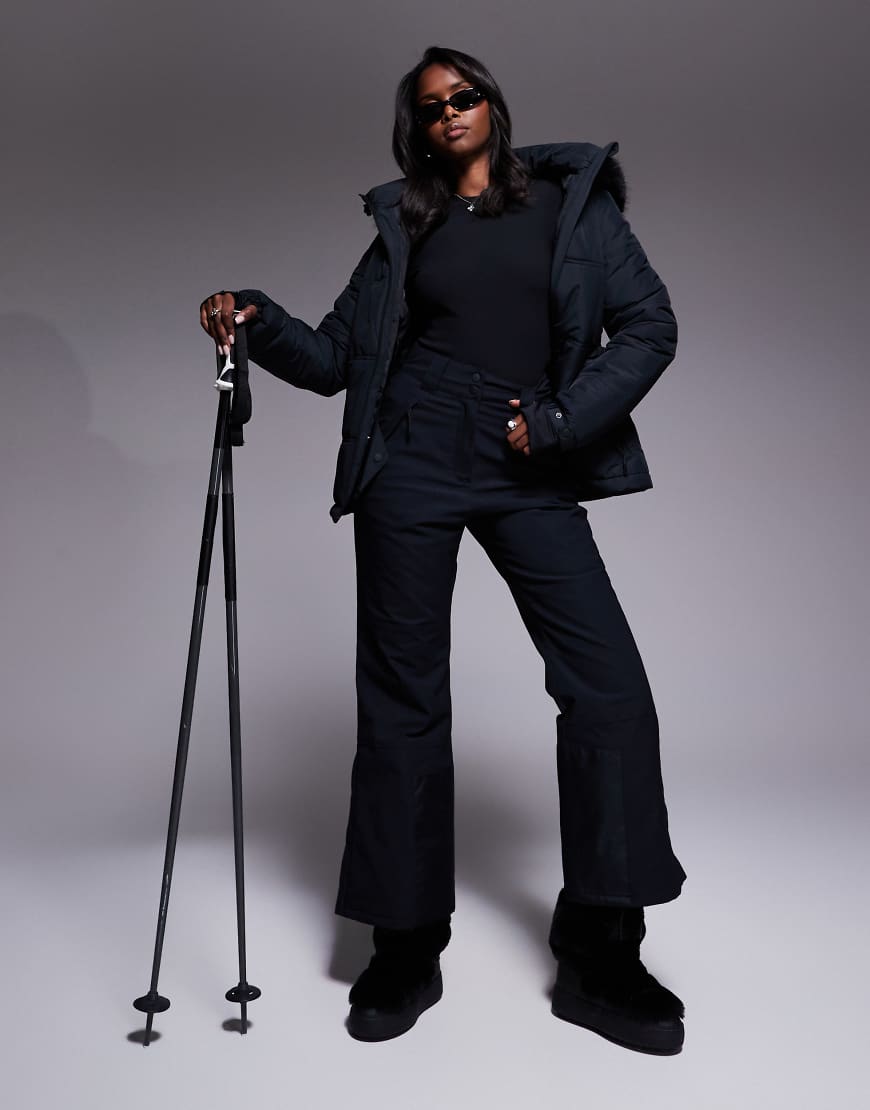 ASOS 4505 - Ski - Wasserabweisende Skihose in Schwarz mit geradem Schnitt von ASOS 4505 Ski & Snow