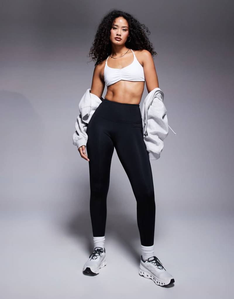 4505 Hourglass - Icon - Po-formende Sport-Leggings in Schwarz mit hohem Bund und Innentasche von 4505