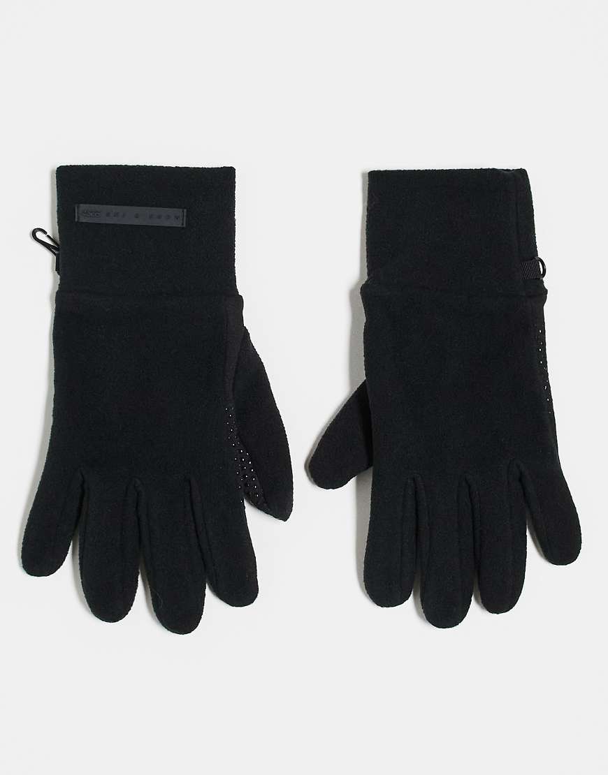 4505 - Isolierender Skihandschuh aus Fleece in Schwarz mit griffigem Profil 4505 - Isolierender Skihandschuh aus Fleece in Schwarz mit griffigem Profil von ASOS 4505 Ski & Snow