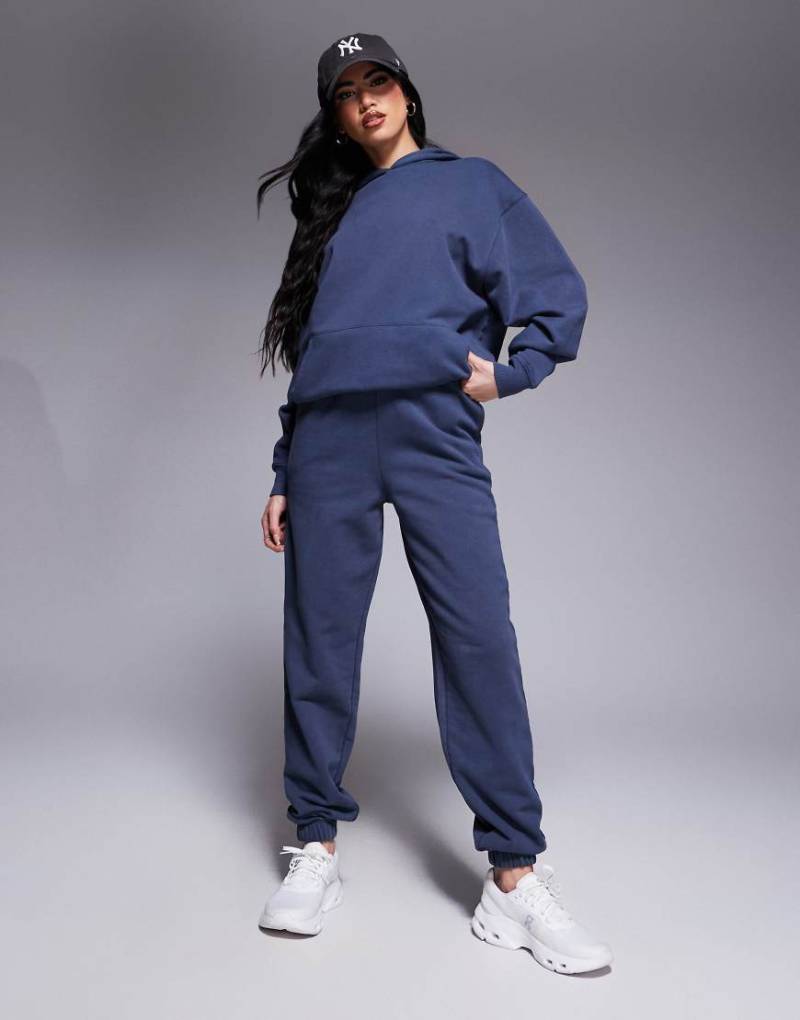 4505 - Schwere, schnell trocknende Trainingsjogginghose in verwaschenem Marineblau 4505 - Schwere, schnell trocknende Trainingsjogginghose in verwaschenem Marineblau von 4505