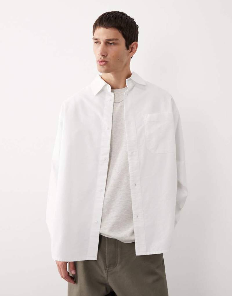 ASOS COLLECTIVE - Oxford-Hemd in Weiß ASOS COLLECTIVE - Oxford-Hemd in Weiß von ASOS COLLECTIVE