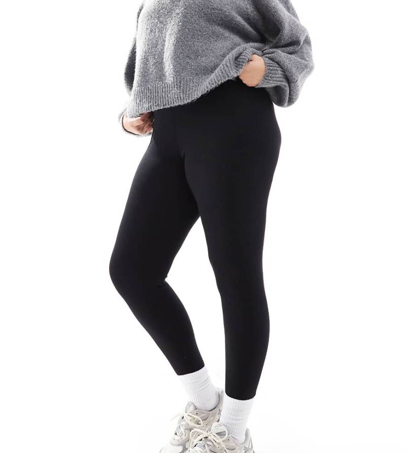 ASOS DESIGN Curve - Leggings in Schwarz von ASOS Curve