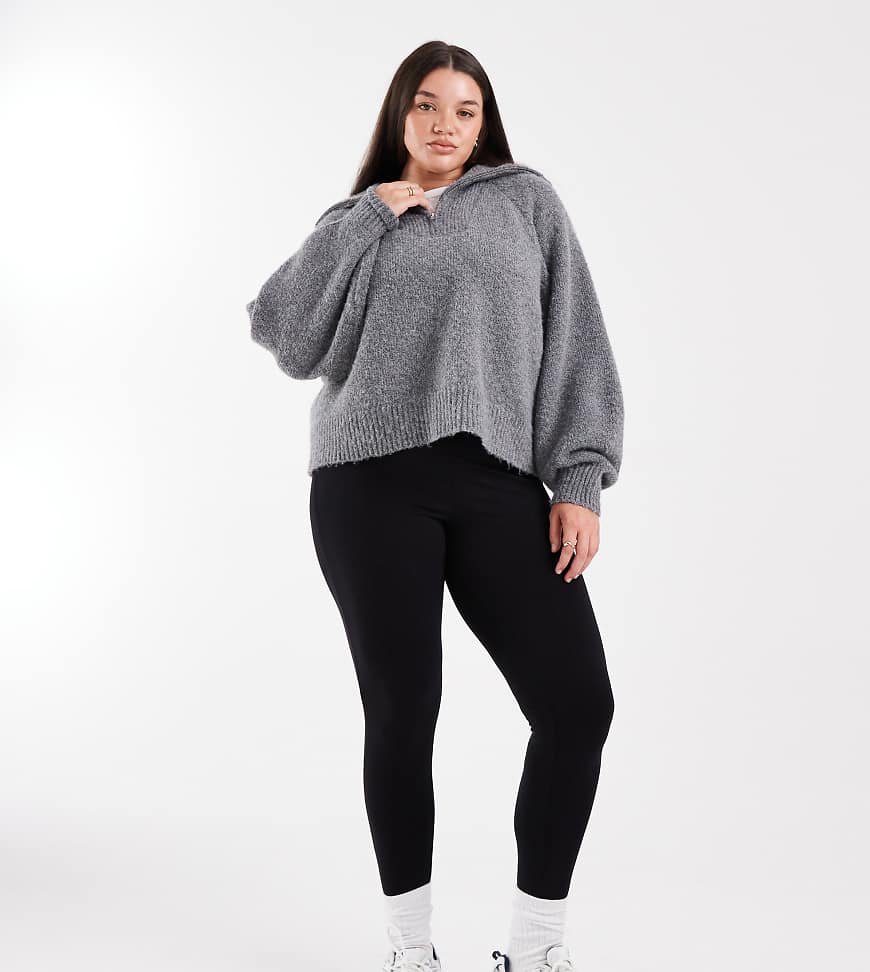 ASOS DESIGN Curve - Leggings in Schwarz von ASOS Curve