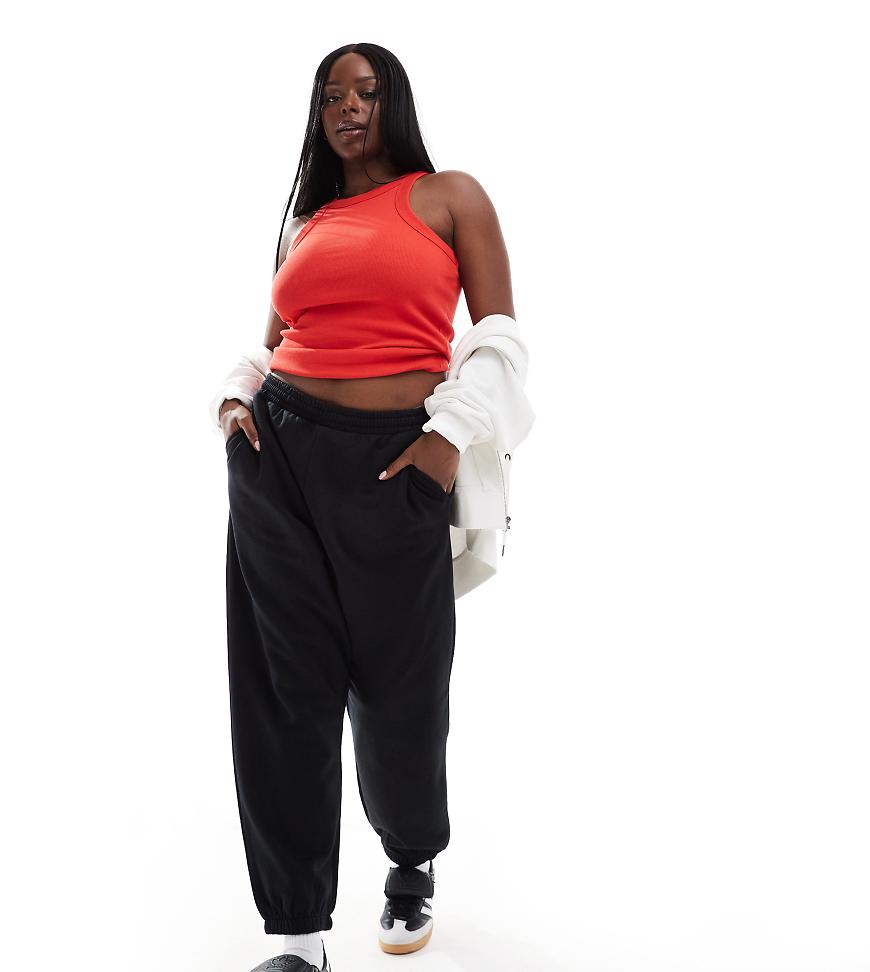 ASOS DESIGN Curve - Ultimate - Jogginghose in Schwarz von ASOS Curve